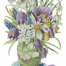 Схема вышивки «букет»