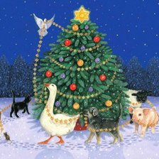 Схема вышивки «домашние животные»