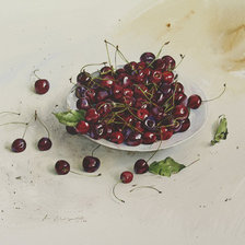 Схема вышивки «вишенки»