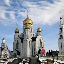 Схема вышивки «Храм»