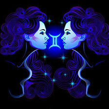 Схема вышивки «близнецы»