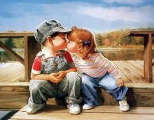 Схема вышивки «дети»