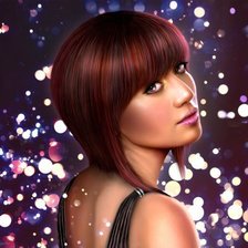 Схема вышивки «взгляд»