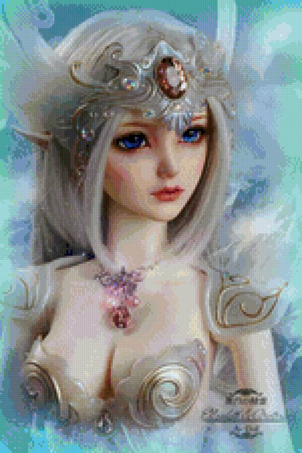 красивая девушка воин - предпросмотр