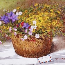 Схема вышивки «Чудесные букеты от Yi Seong-bu №5»