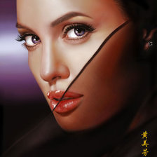 Схема вышивки «cерия "женщины"»