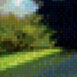 Предпросмотр схемы вышивки «утро  в лесу» (№843257)