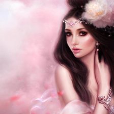 Схема вышивки «красавица»