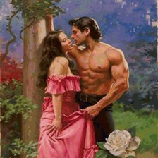 Схема вышивки «романтика»