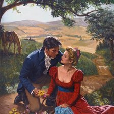 Схема вышивки «мужчина и женщина»