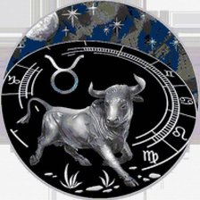 Схема вышивки «телец»