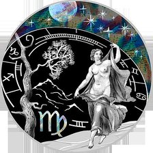 Схема вышивки «дева»