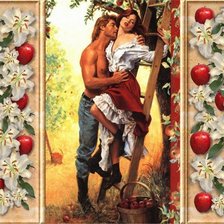 Схема вышивки «страсть»