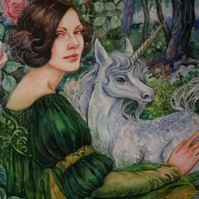 Схема вышивки «Изольда»