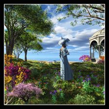 Схема вышивки «природа»