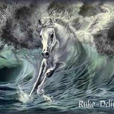 Схема вышивки «конна стихия»