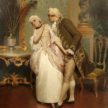 Схема вышивки «поцелуй не виный»