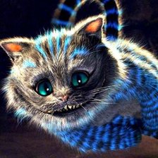 Схема вышивки «чешир»