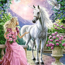 Схема вышивки «Красота»