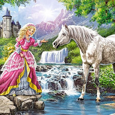 Схема вышивки «Сказка»