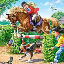 Схема вышивки «тренировочка»