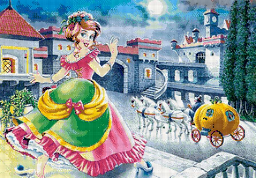 золушка - детям, детская, детское, сказка, мультяшки, мультик - предпросмотр