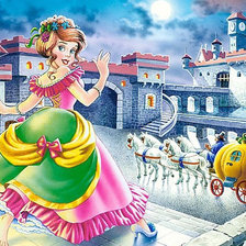 Схема вышивки «золушка»