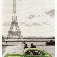 Схема вышивки «париж»