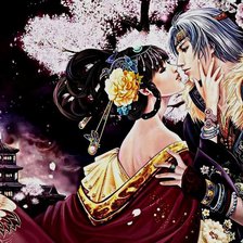 Схема вышивки «долгожданная встреча»