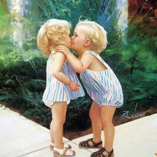 Схема вышивки «моя подружка»