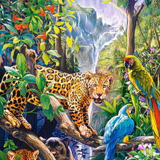 Схема вышивки «дикая природа 2»