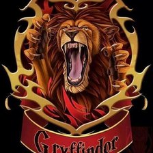 Схема вышивки «Гриффиндор»