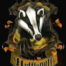 Схема вышивки «Пуффендуй»