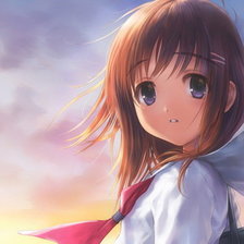 Схема вышивки «аниме»