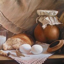 Схема вышивки «сельский нотюрморт»