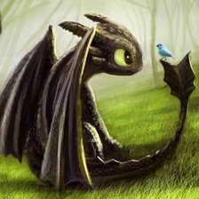 Схема вышивки «Дракончик»