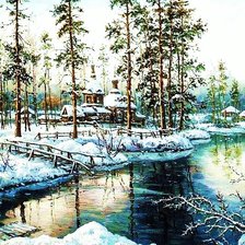 часовня в лесу