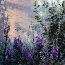 Схема вышивки «Утренний туман»