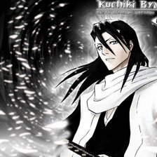 Схема вышивки «Бьякуя Кучики»