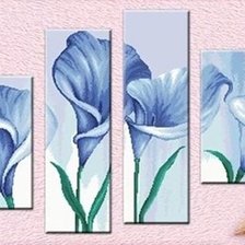 Схема вышивки «Каллы»