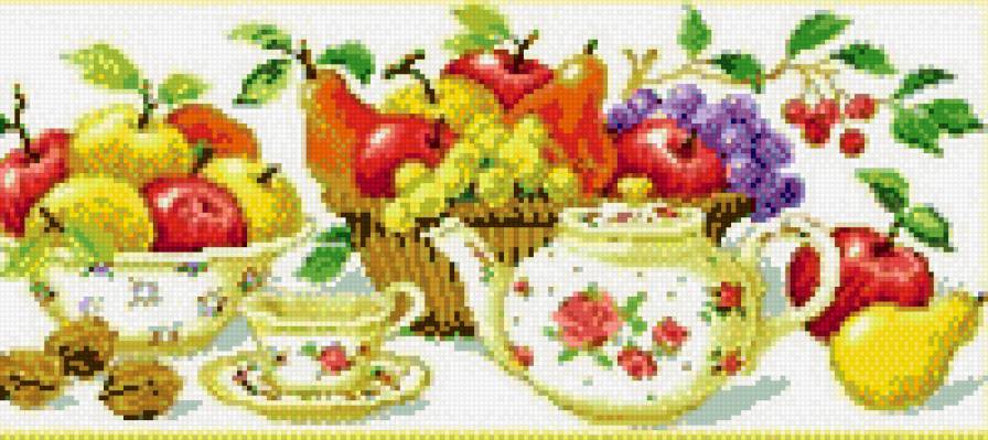 Кухонная идилия - натюрморт - предпросмотр