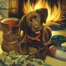 Схема вышивки «шкодник»