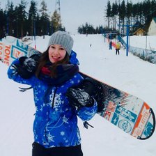 Схема вышивки «Сноуборд»