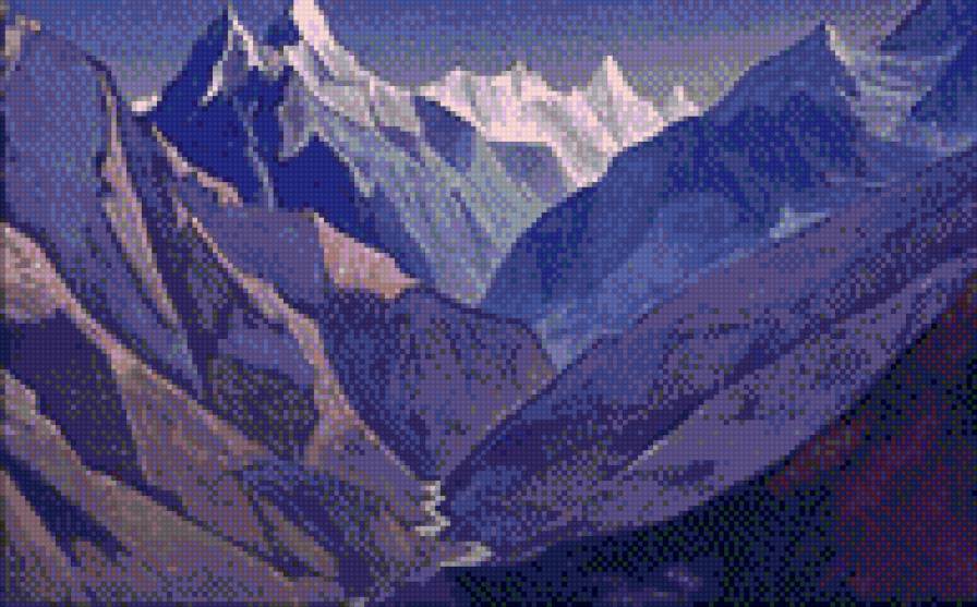 гораМ - горы, рерих - предпросмотр