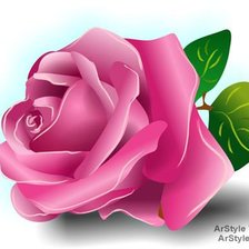 Схема вышивки «розочка-3»