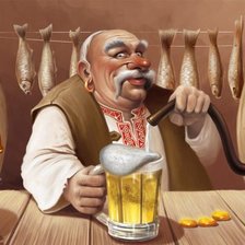 Схема вышивки «заходь на пиво»