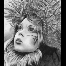 Схема вышивки «неземная»