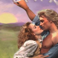 Схема вышивки «влюбленные»