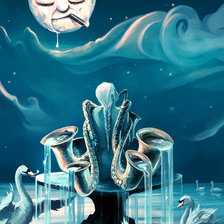 Схема вышивки «Тоска»