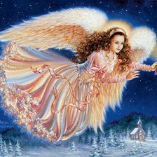 Схема вышивки «ангел хранитель»